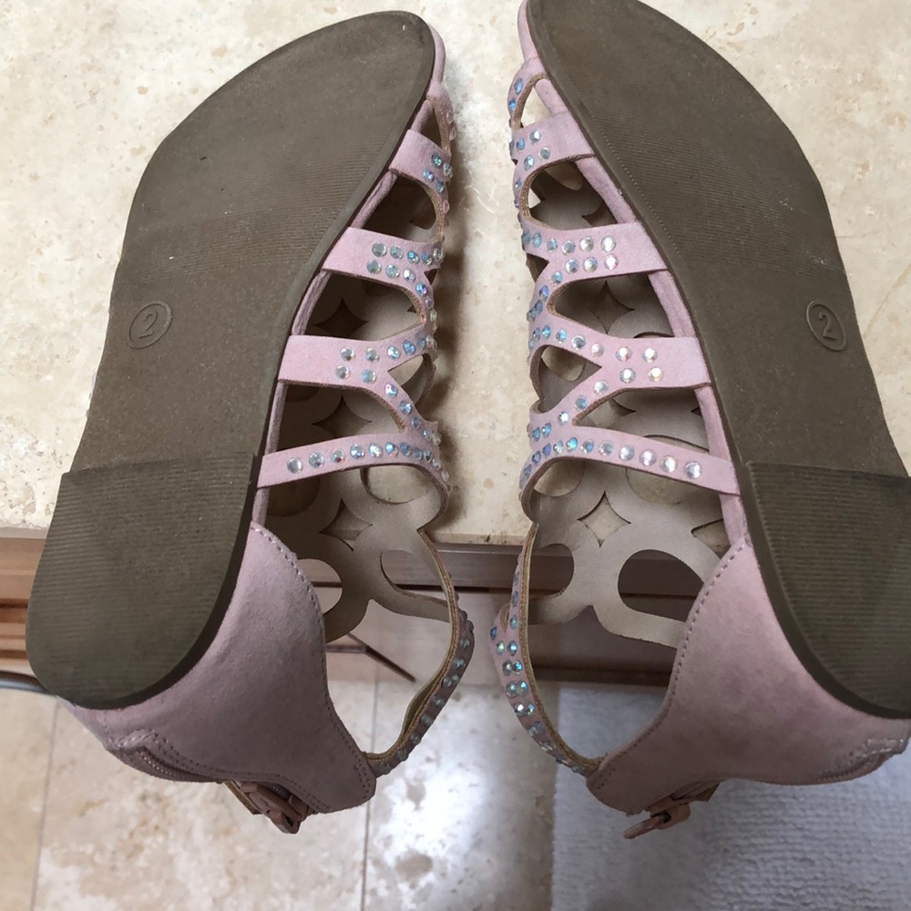 Girls Sandals Size 2 - Picture 3 of 3